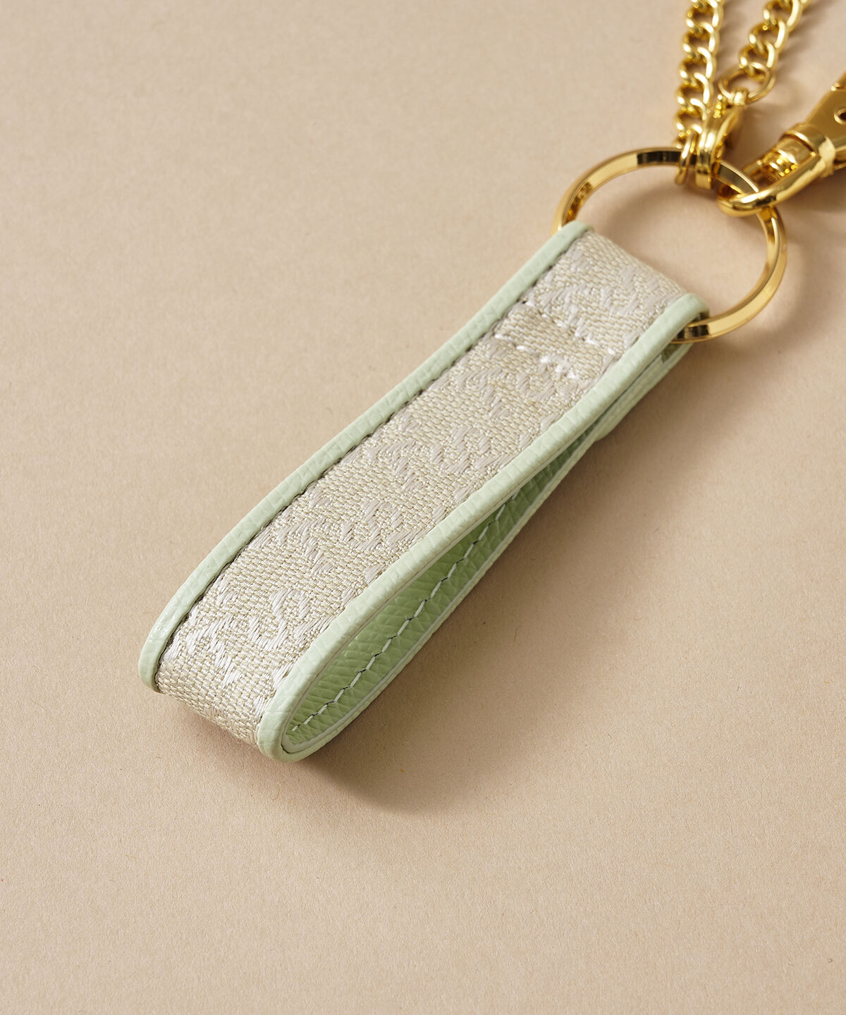 Samantha Thavasa「ST Jacquard キーリング」|チャーム・キーホルダー|