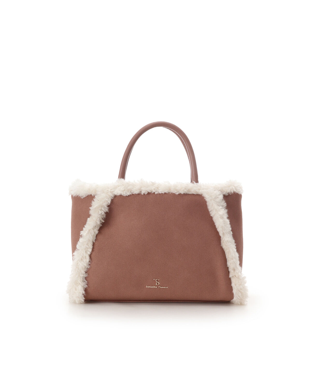Samantha Thavasa「スウェード調ボアハンドバッグ」|ハンドバッグ|