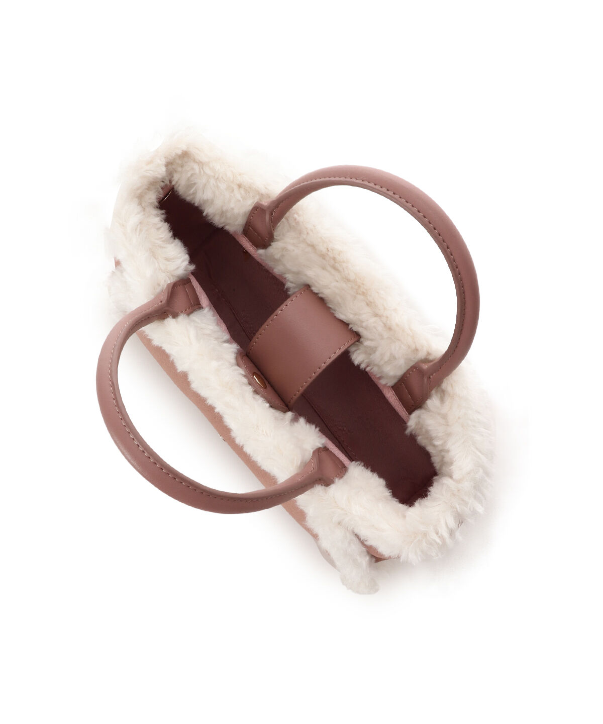 Samantha Thavasa「スウェード調ボアハンドバッグ」|ハンドバッグ|