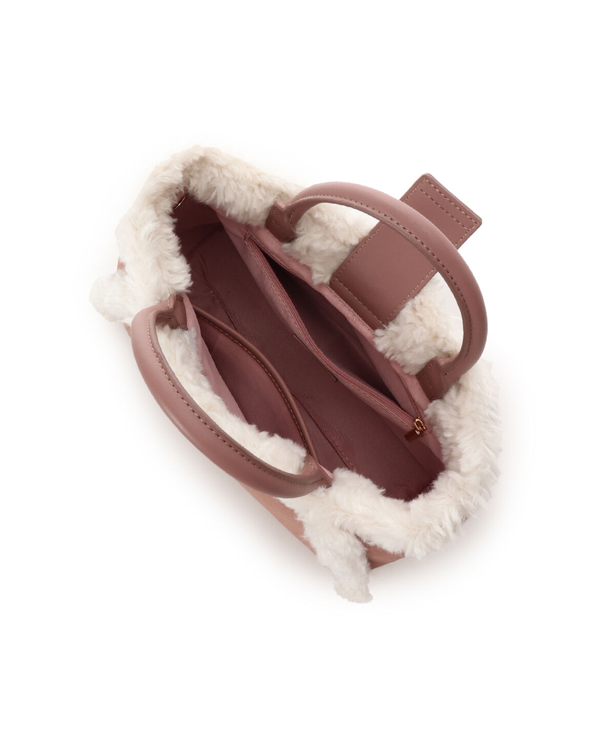 Samantha Thavasa「スウェード調ボアハンドバッグ」|ハンドバッグ|