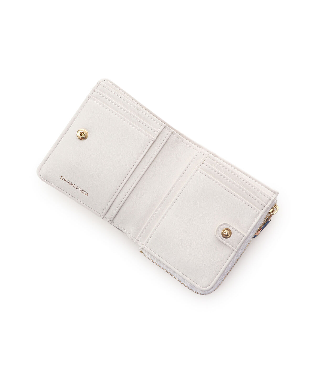 Samantha Vega「ツイードリボン折財布」|財布|