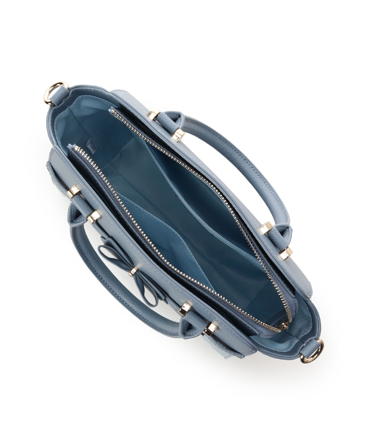 Samantha Vega「フローラルアクセントリボンハンドバッグ」|ハンドバッグ|