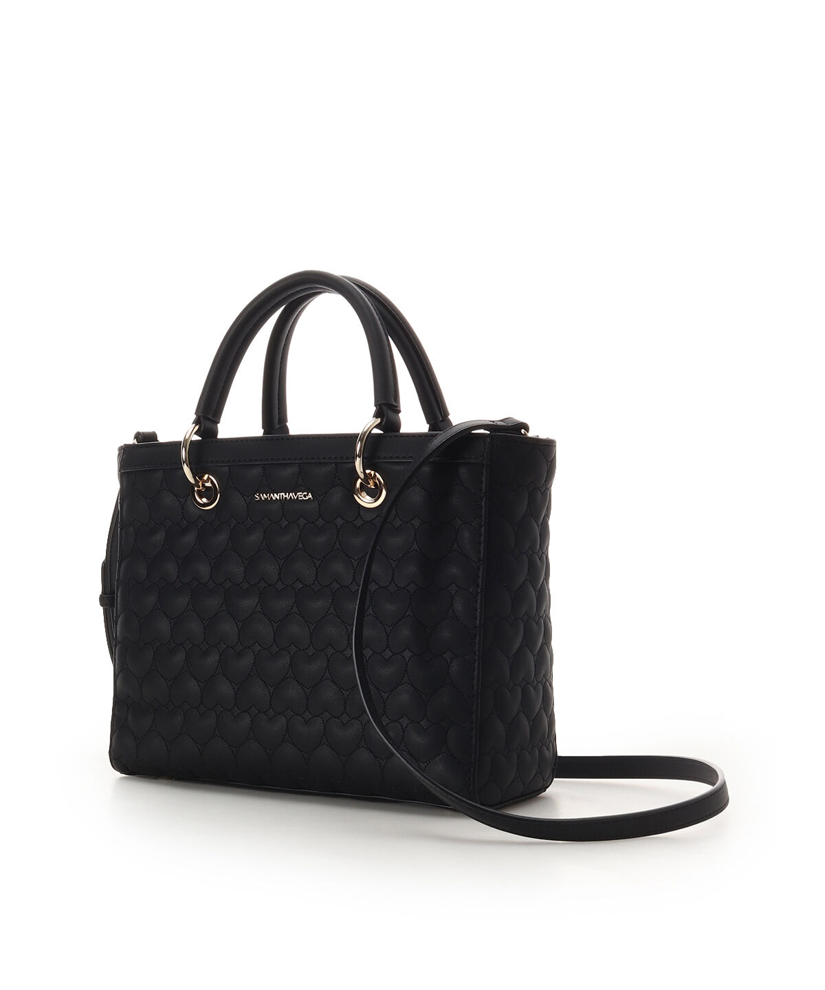 Samantha Vega「エターナルハートキルトハンドバッグ」|ハンドバッグ|