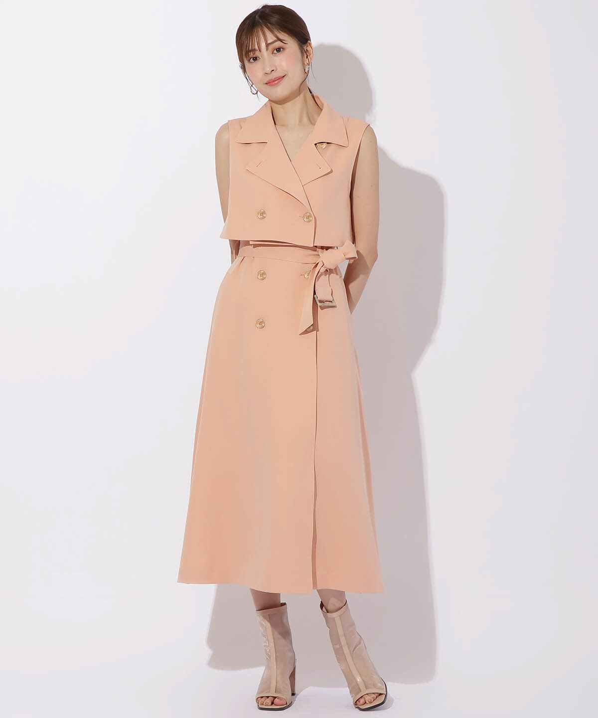 アンドクチュール「ManyWayトレンチコート」|トレンチコート|