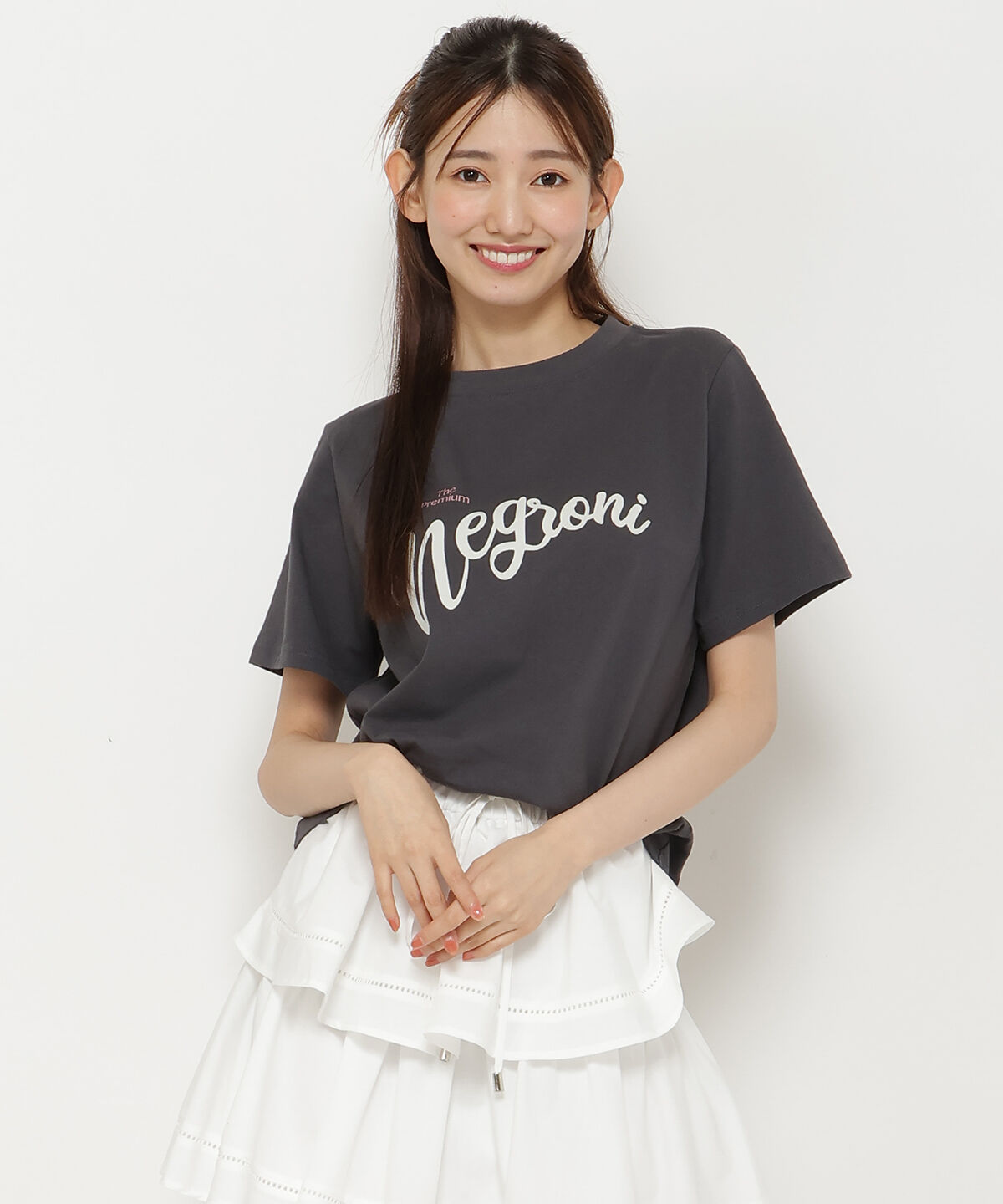 REDYAZEL「Negroni ロゴプリントＴシャツ」|Tシャツ・カットソー|