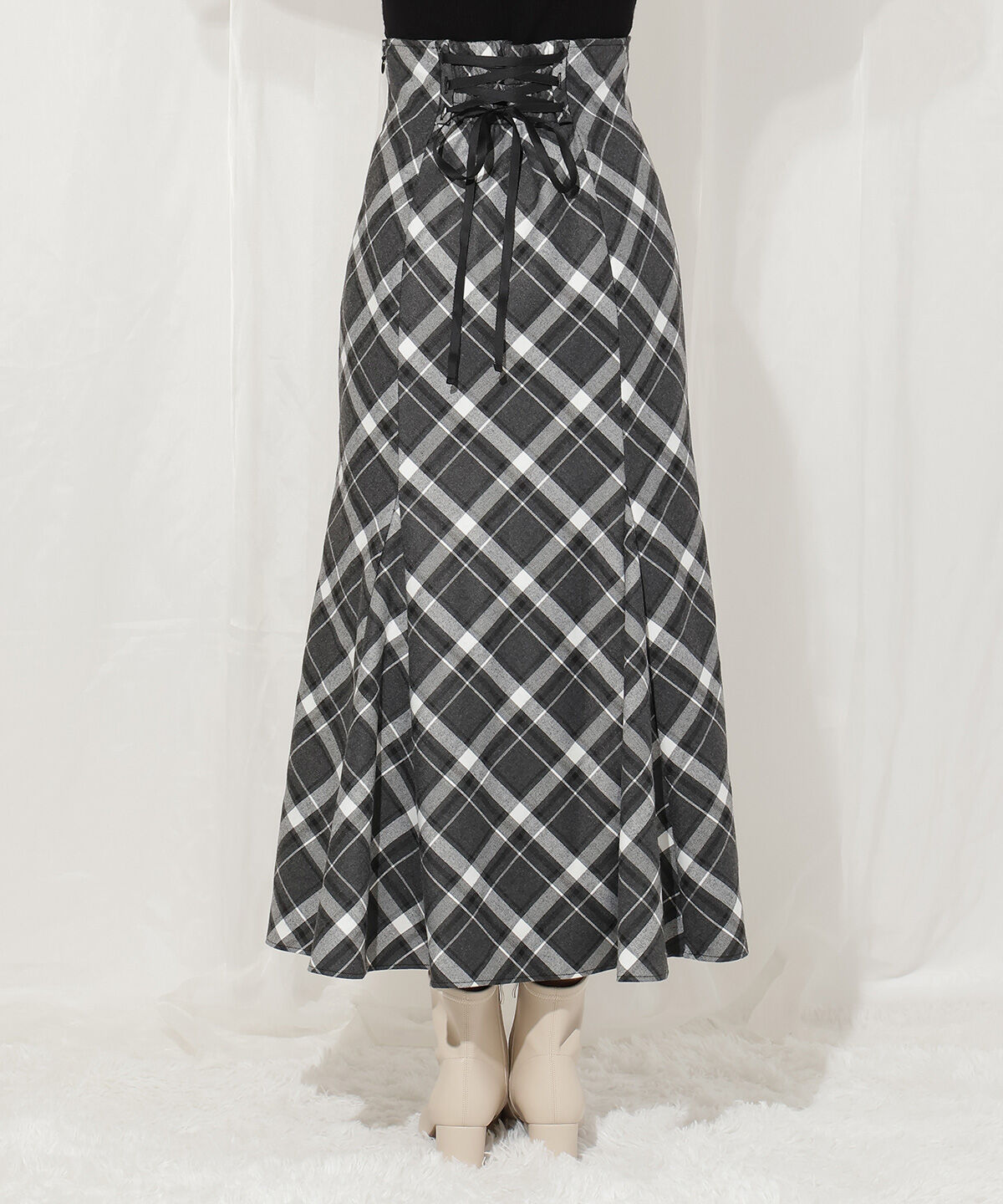 WILLSELECTION「ハイウエストマーメイドスカート」|フレア|