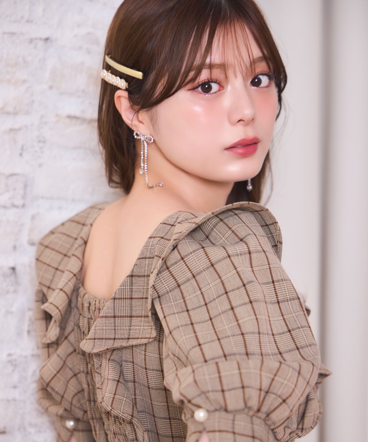 WILLSELECTION「ラッフルフリルパフ袖ワンピース」|ワンピース|