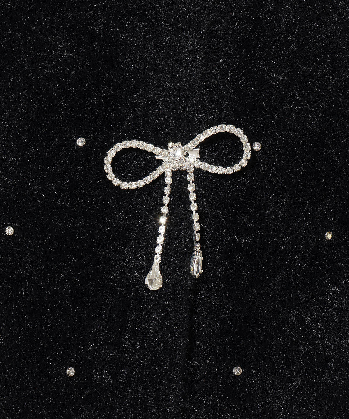 WILLSELECTION「リボンモチーフニットカーディガン」|カーディガン|