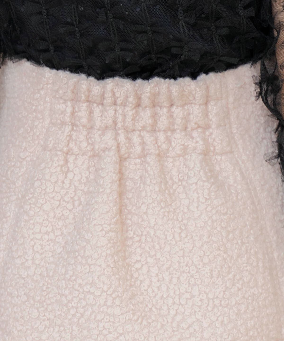 WILLSELECTION「ボックスタックボアミニスカート」|フレア|