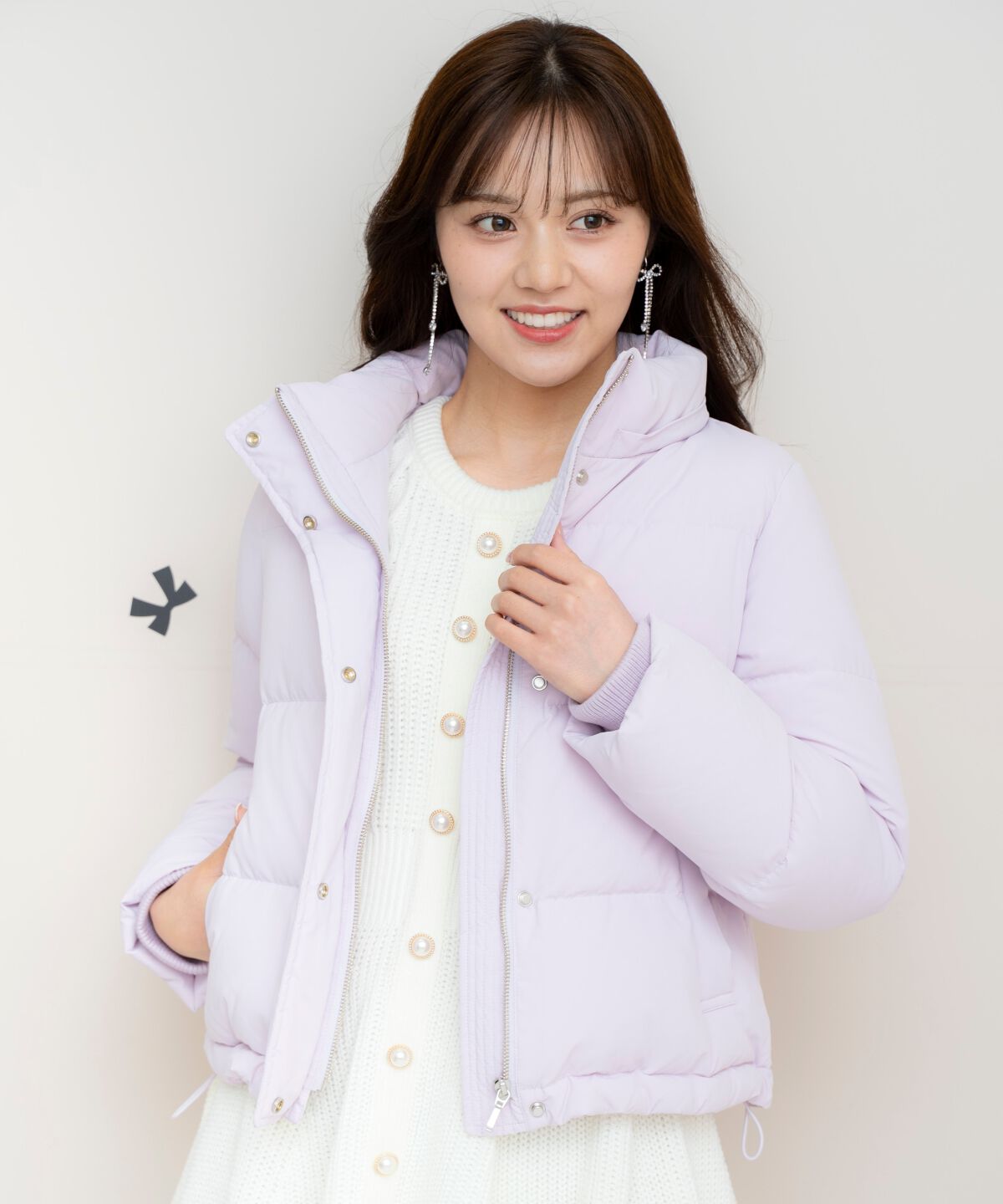 WILLSELECTION「FOXファー付きショートダウン」|ダウン|