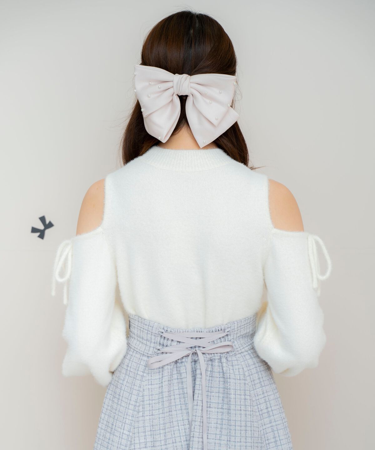 WILLSELECTION「オープンショルダーフェザーニット」|ニット・セーター|