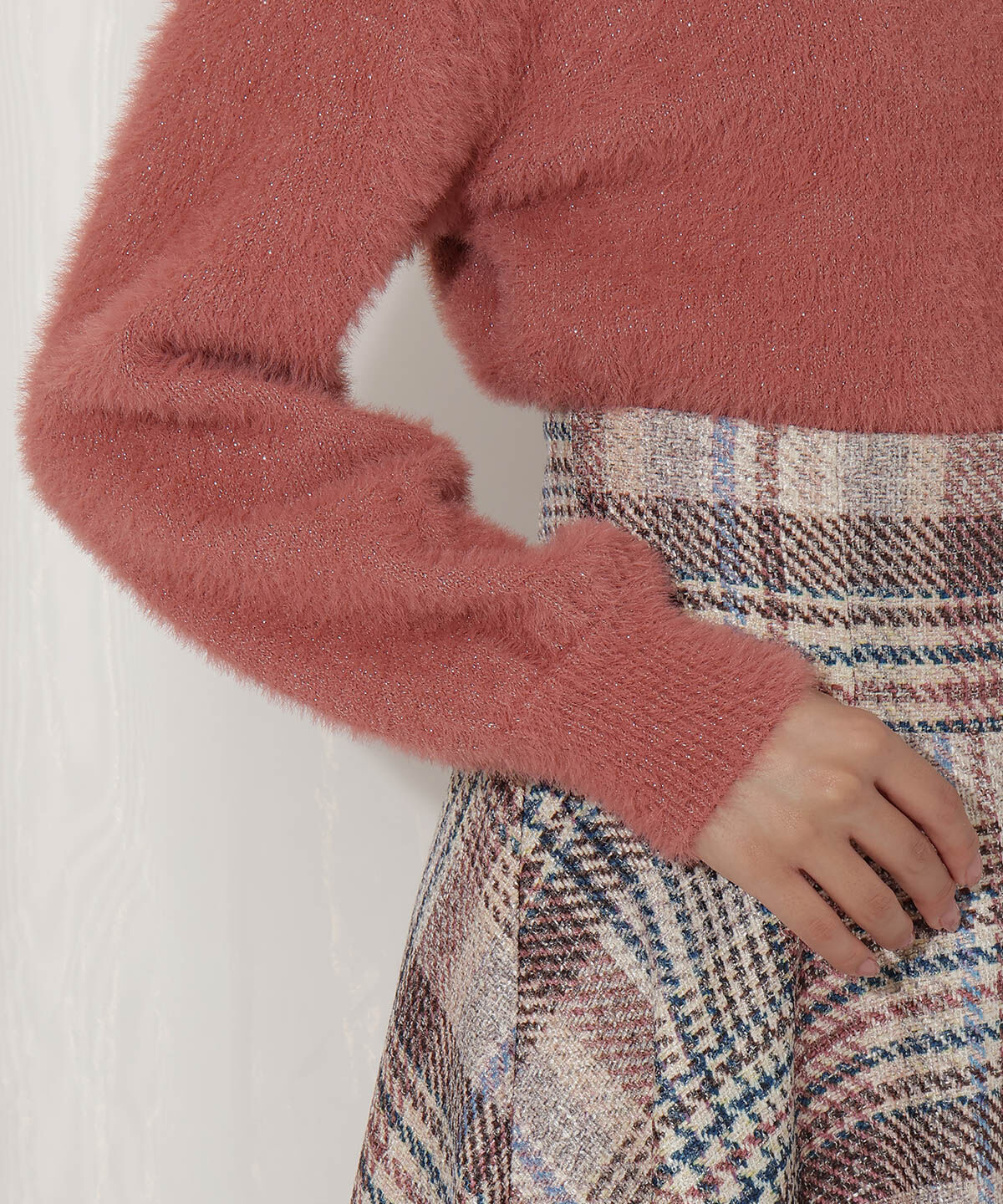 WILLSELECTION「ラメフェザー2WAYニット」|ニット・セーター|