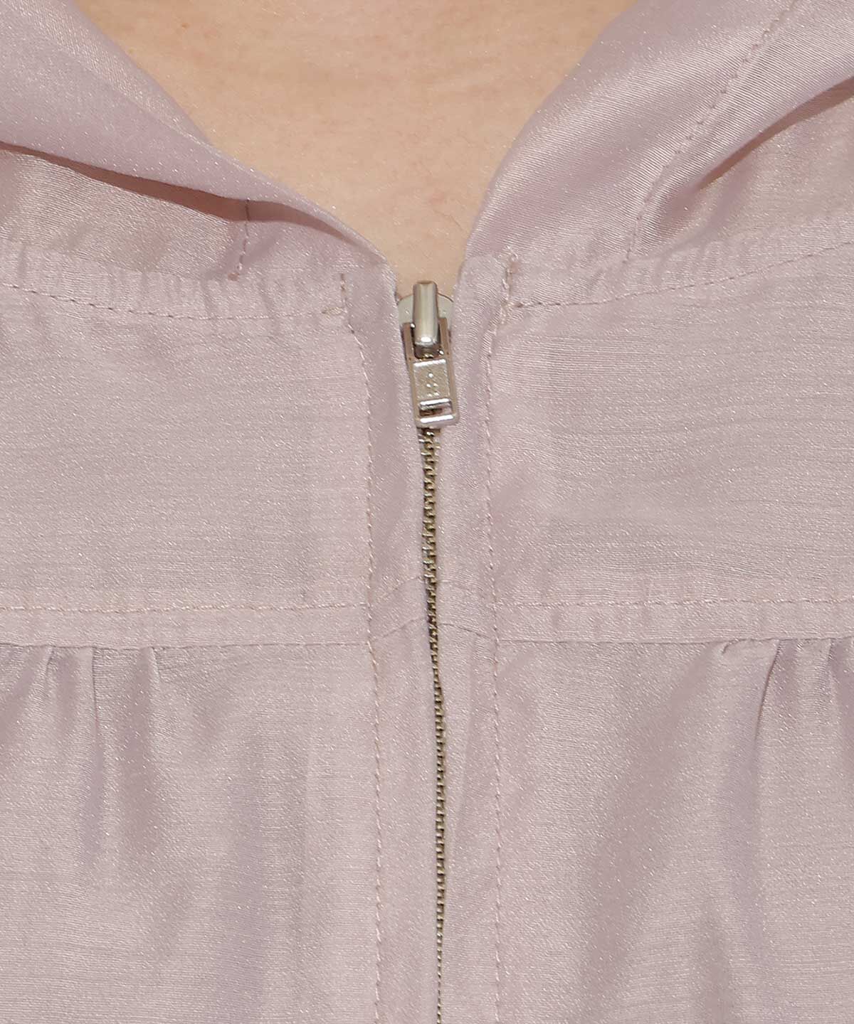 WILLSELECTION「キャンディスリーブシアーパーカー」|ブルゾン・スタジャン|