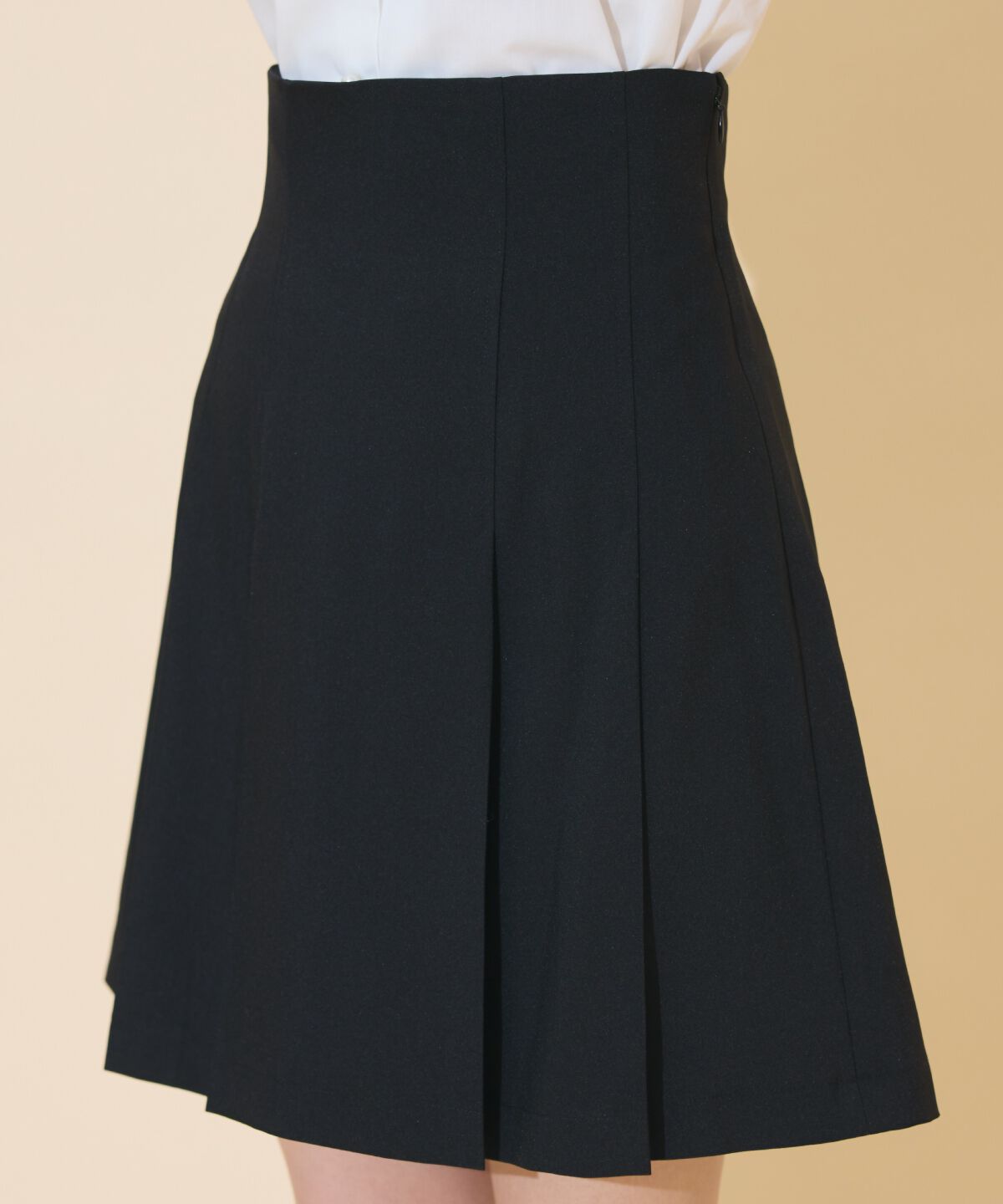 WILLSELECTION「ハイウエストプリーツミニスカート」|フレア|