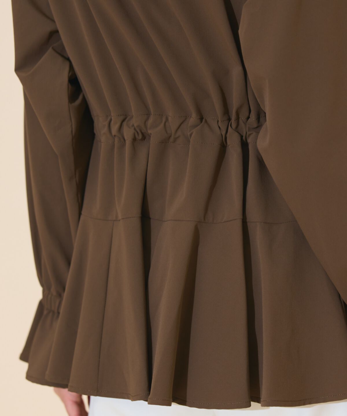 WILLSELECTION「UVカットペプラムブルゾン」|ブルゾン・スタジャン|