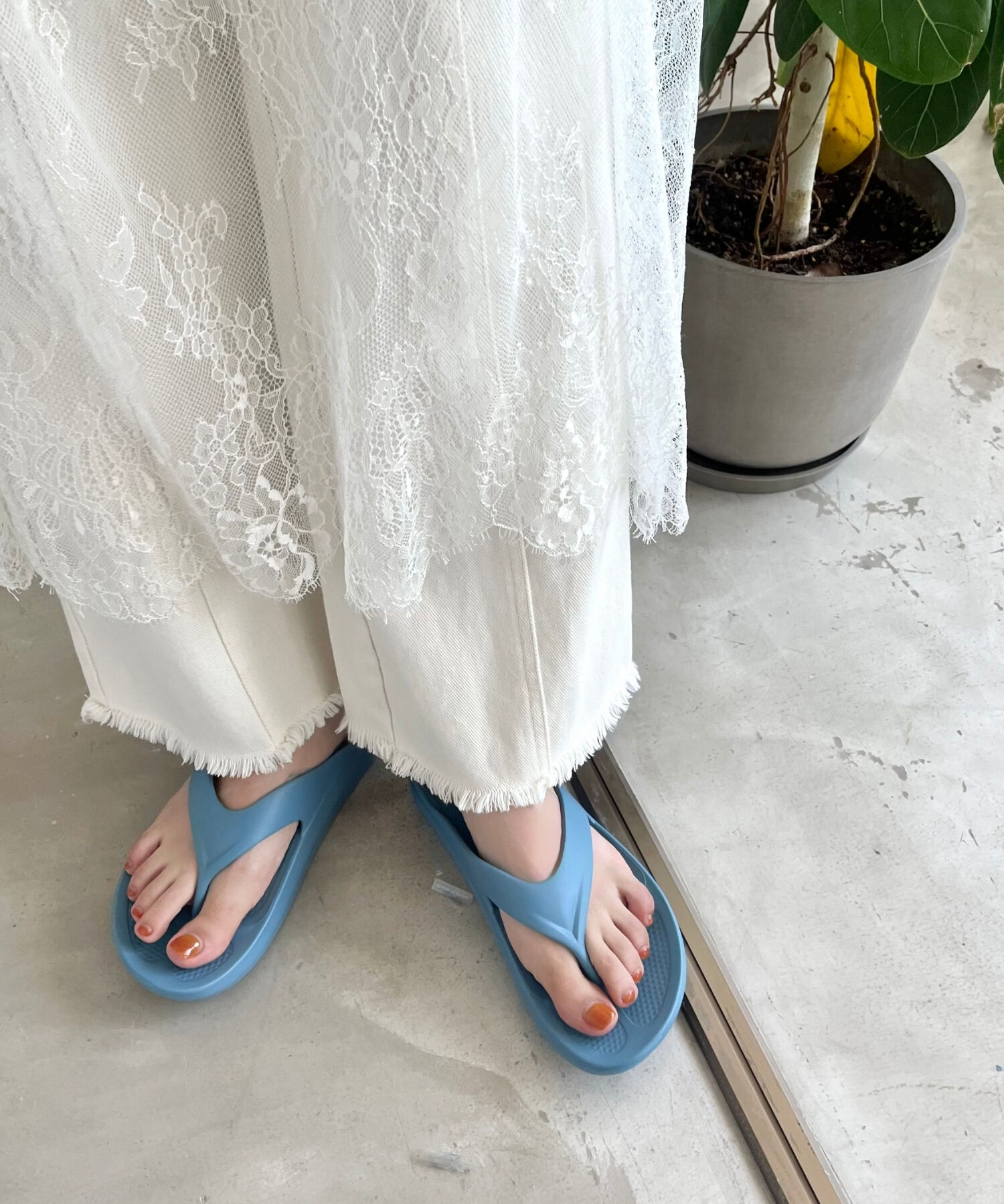 ORiental TRaffic「【リカバリーサンダル】EVAトングサンダル/OT3218 トング サンダル 人気 トレンド 売れてる 軽い」|サンダル|