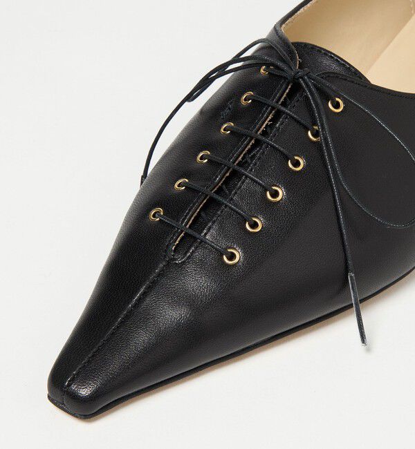 ODETTE E ODILE「ナローレースアップ フラット20&uarr;」|パンプス|