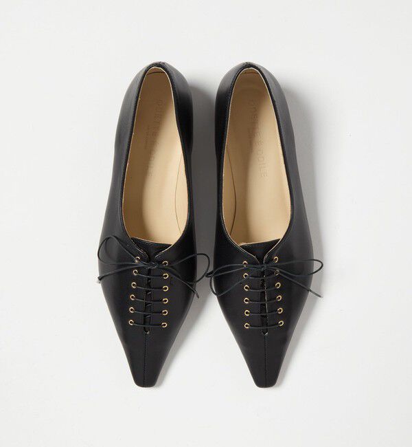 ODETTE E ODILE「ナローレースアップ フラット20&uarr;」|パンプス|