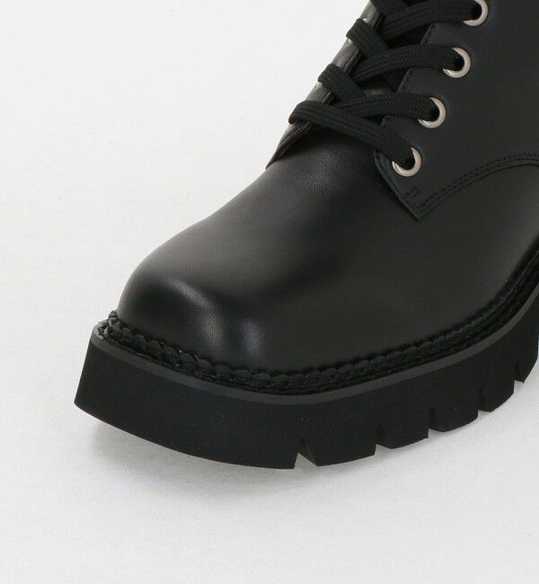 ODETTE E ODILE「スクエアレースアップ ショートブーツ55&uarr;」|ショートブーツ|