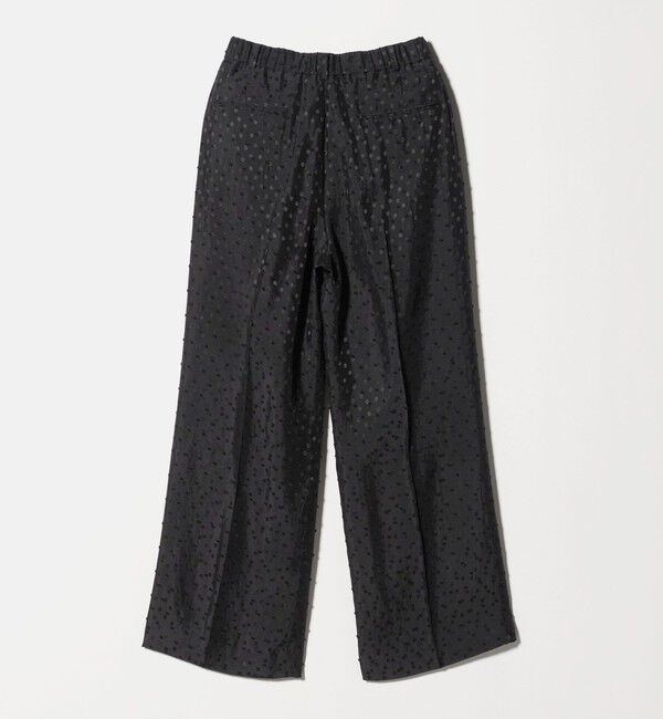 UNITED ARROWS「ドット サテン 2タック ワイドパンツ」|その他|