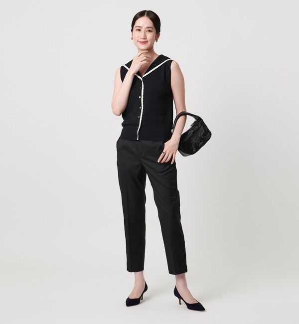 UNITED ARROWS「シャイニー スリム パンツ ストレッチ ウォッシャブル」|チノ|