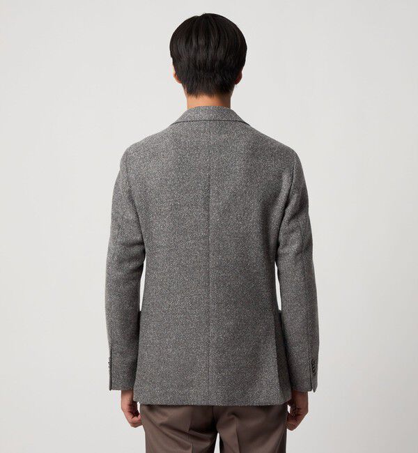 UNITED ARROWS「DI PRAY ブークレ シングル 3ボタン テーラードジャケット C‐MODEL」|テーラードジャケット|