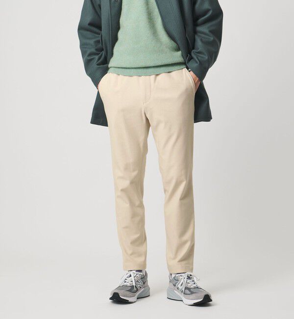 UNITED ARROWS「ウィンター ピケ オールギャザー イージーパンツ」|チノ|