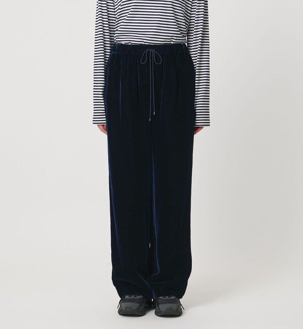 UNITED ARROWS「ベルベット イージー パンツ」|チノ|