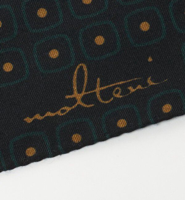 UNITED ARROWS「＜molteni＞スクエアプリント アスコットタイ」|ネクタイ・蝶ネクタイ|