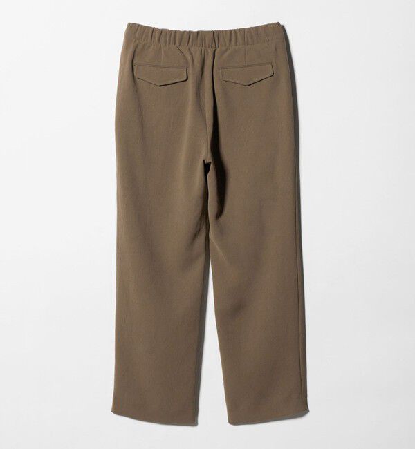 UNITED ARROWS「ポリエステルサブレ モダンストレート イージーパンツ」|スラックス|