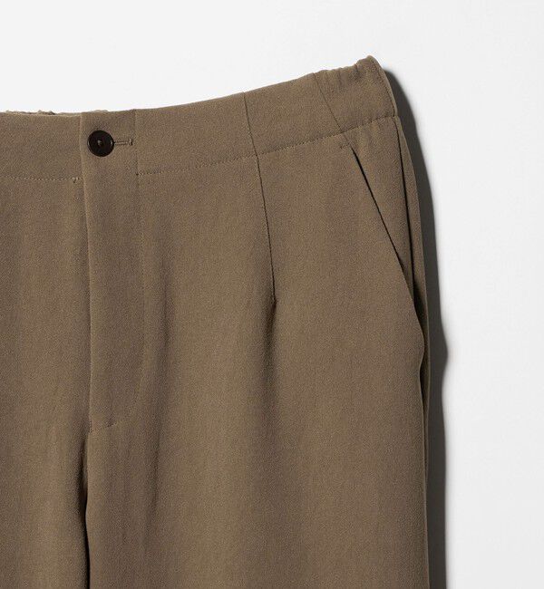 UNITED ARROWS「ポリエステルサブレ モダンストレート イージーパンツ」|スラックス|