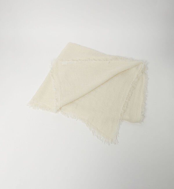 UNITED ARROWS「＜ASAUCE MELER＞LI GAUZE ストール」|ストール|OFF WHITE