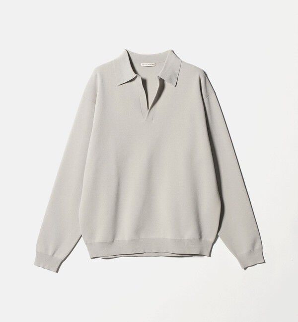 UNITED ARROWS「４シーズンズ ミラノリブ スキッパー ニット」|ニット・セーター|NATURAL