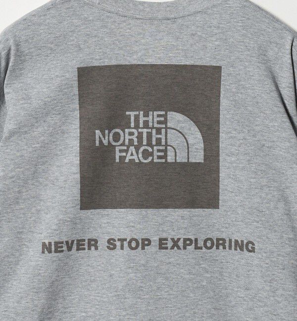 UNITED ARROWS green label relaxing「＜THE NORTH FACE＞バック スクエアロゴ ロングスリーブ 長袖 Tシャツ」|Tシャツ・カットソー|