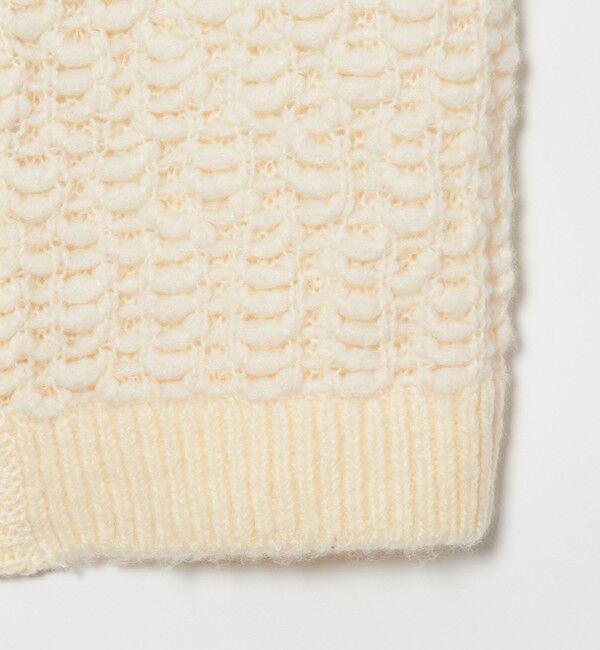 EMMEL REFINES「＜EMMEL REFINES＞EM ポコフワ 2WAY ニットベスト」|ニット・セーター|