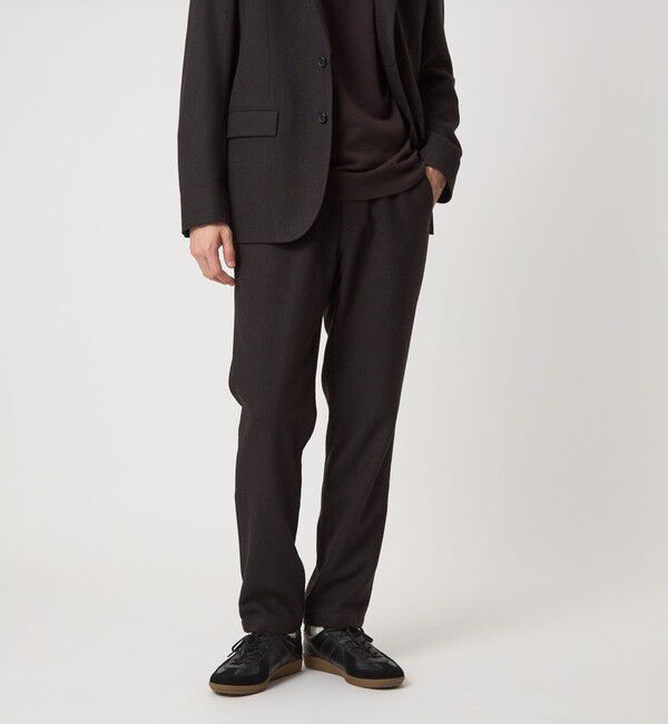 UNITED ARROWS green label relaxing「ウォッシャブル ホームスパン ナロー ユーティリティパンツ S1 -ストレッチ-」|スラックス|