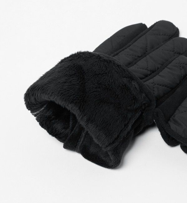 UNITED ARROWS green label relaxing「キルティング ジャージー グローブ / 手袋」|手袋|