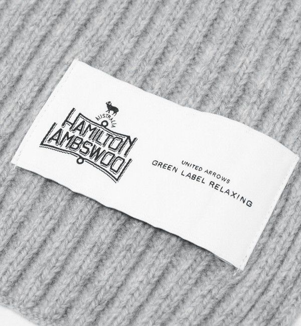 UNITED ARROWS green label relaxing「ハミルトン ウール ナイロン リブマフラー」|マフラー|
