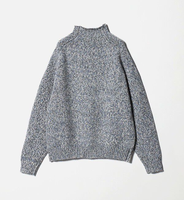 UNITED ARROWS green label relaxing「ミックス ヤーンローゲージ ロールネック ニット」|ニット・セーター|