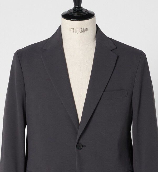 UNITED ARROWS green label relaxing「A+ ジャージツイル 2B リラックス ジャケット -ウォッシャブル・ストレッチ-」|テーラードジャケット|