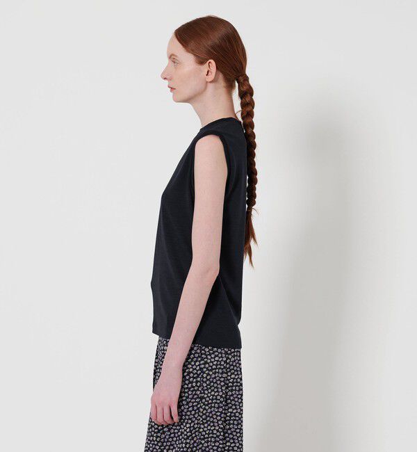 STEVEN ALAN「＜Steven Alan＞ウールジャージー ノースリーブ Tシャツ」|Tシャツ・カットソー|