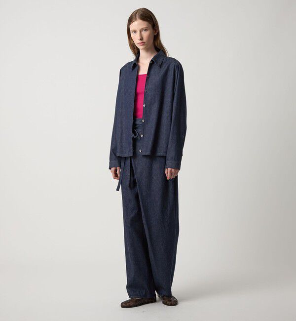 STEVEN ALAN「＜Steven Alan＞ライトオンスデニム クロスオーバー パンツ」|デニム|