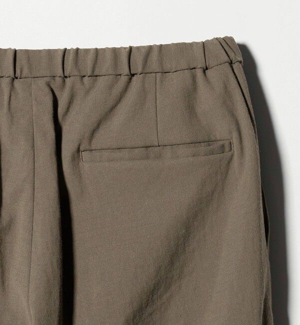 BEAUTY&YOUTH UNITED ARROWS「TC/FLAX オックス バルーン イージー パンツ」|チノ|