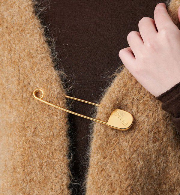 BEAUTY&YOUTH UNITED ARROWS「＜LAPUIS＞メッセージ ビッグピン」|その他|GOLD