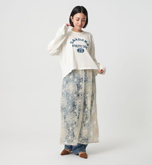 BEAUTY&YOUTH UNITED ARROWS「【別注】＜Collegiate Pacific＞フットボール ロングスリーブTシャツ」|Tシャツ・カットソー|