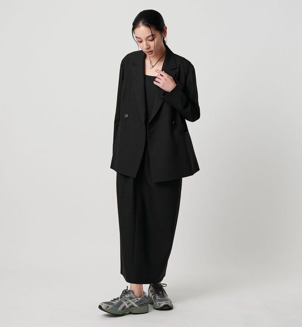 BEAUTY&YOUTH UNITED ARROWS「【WEB限定 Wardrobe DAILY MINIMAL】ウールライク メランジダブルジャケット ウォッシャブル」|テーラードジャケット|