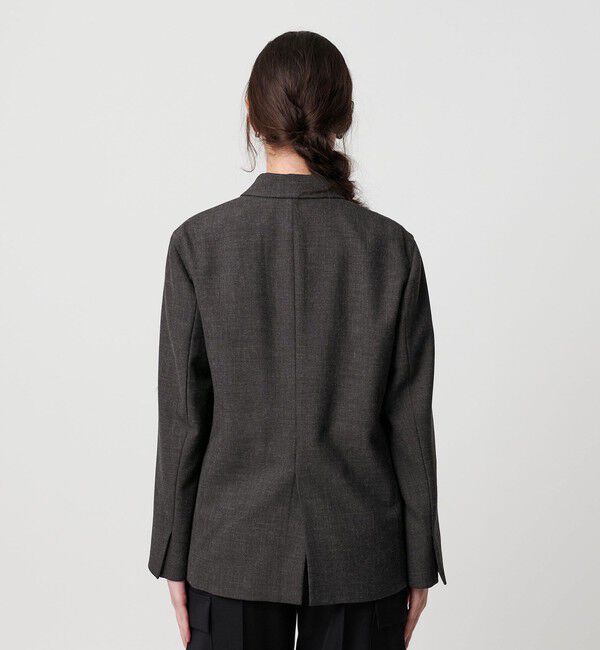 BEAUTY&YOUTH UNITED ARROWS「【WEB限定 Wardrobe DAILY MINIMAL】ウールライク メランジダブルジャケット ウォッシャブル」|テーラードジャケット|