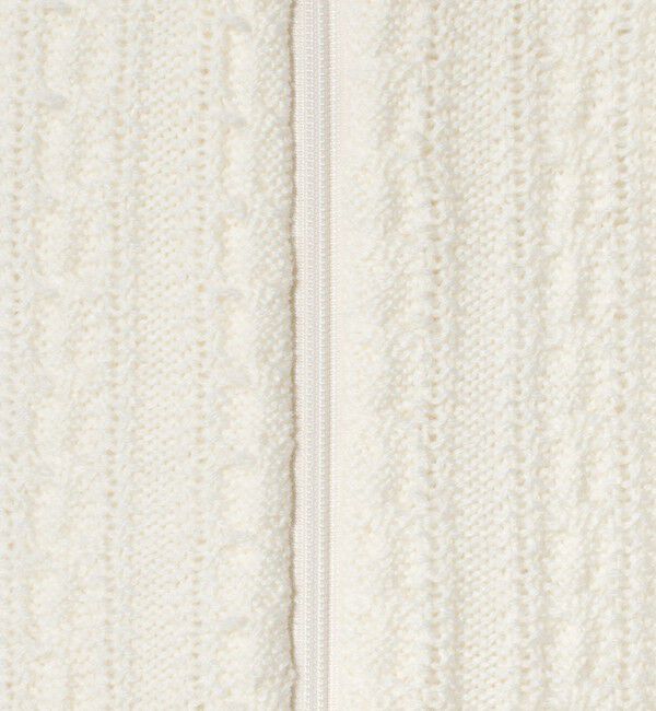 ATTISESSION「＜ATTISESSION＞ケーブル ジップ フーディー トップス」|カーディガン|