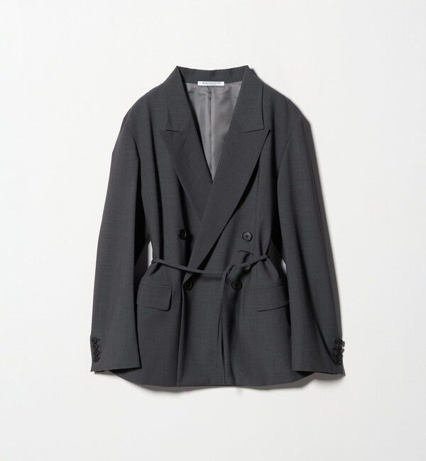 BEAUTY&YOUTH UNITED ARROWS「バックレースアップ ダブルジャケット」|テーラードジャケット|