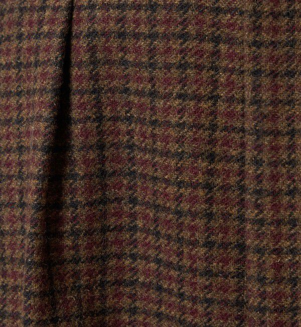 STEVEN ALAN「＜Steven Alan＞ ブリティッシュチェック インツープリーツ ドレス トラウザーズ」|スラックス|